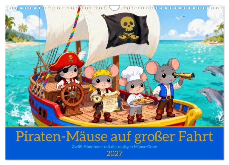 Piraten-Mäuse auf großer Fahrt