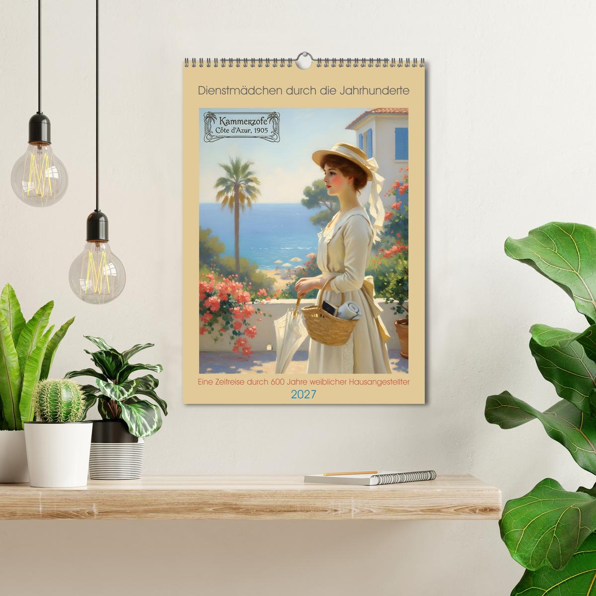 Dienstmädchen durch die Jahrhunderte - Wand