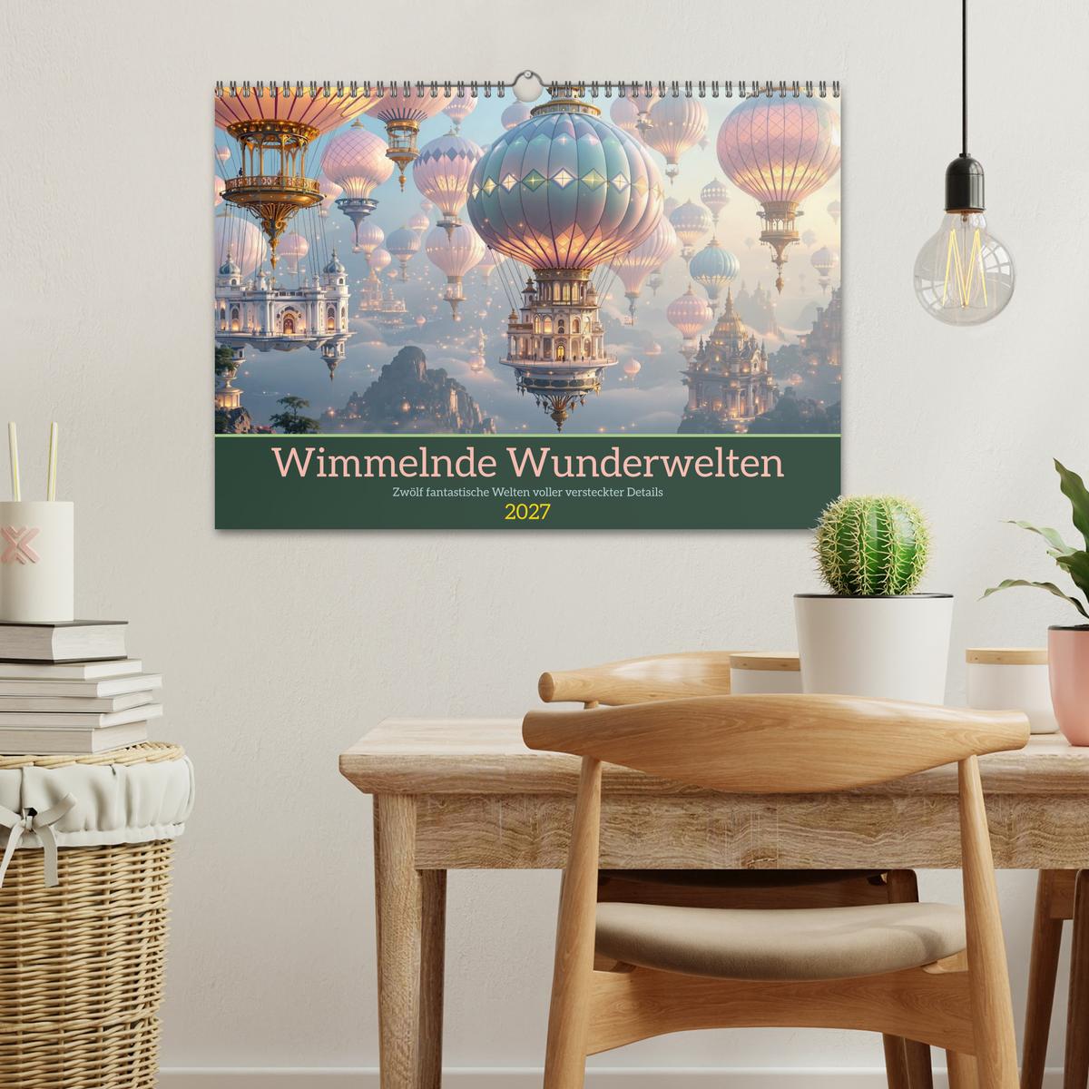 Wimmelnde Wunderwelten - Wand