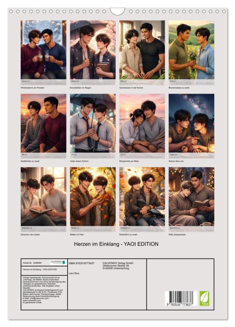 Herzen im Einklang - YAOI EDITION - Index