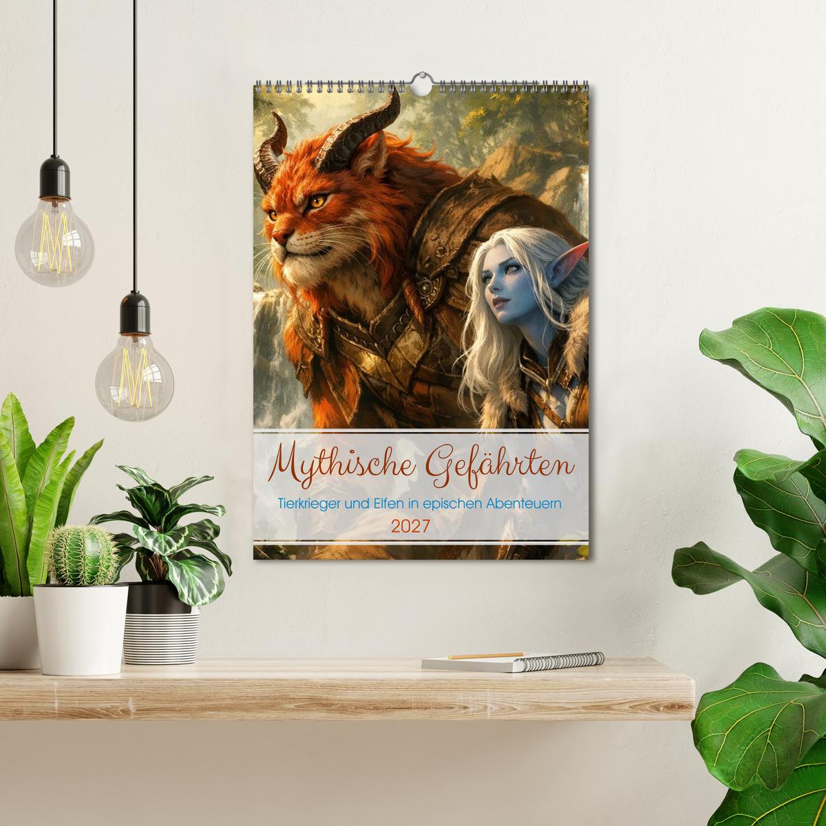 Mythische Gefährten - Wand