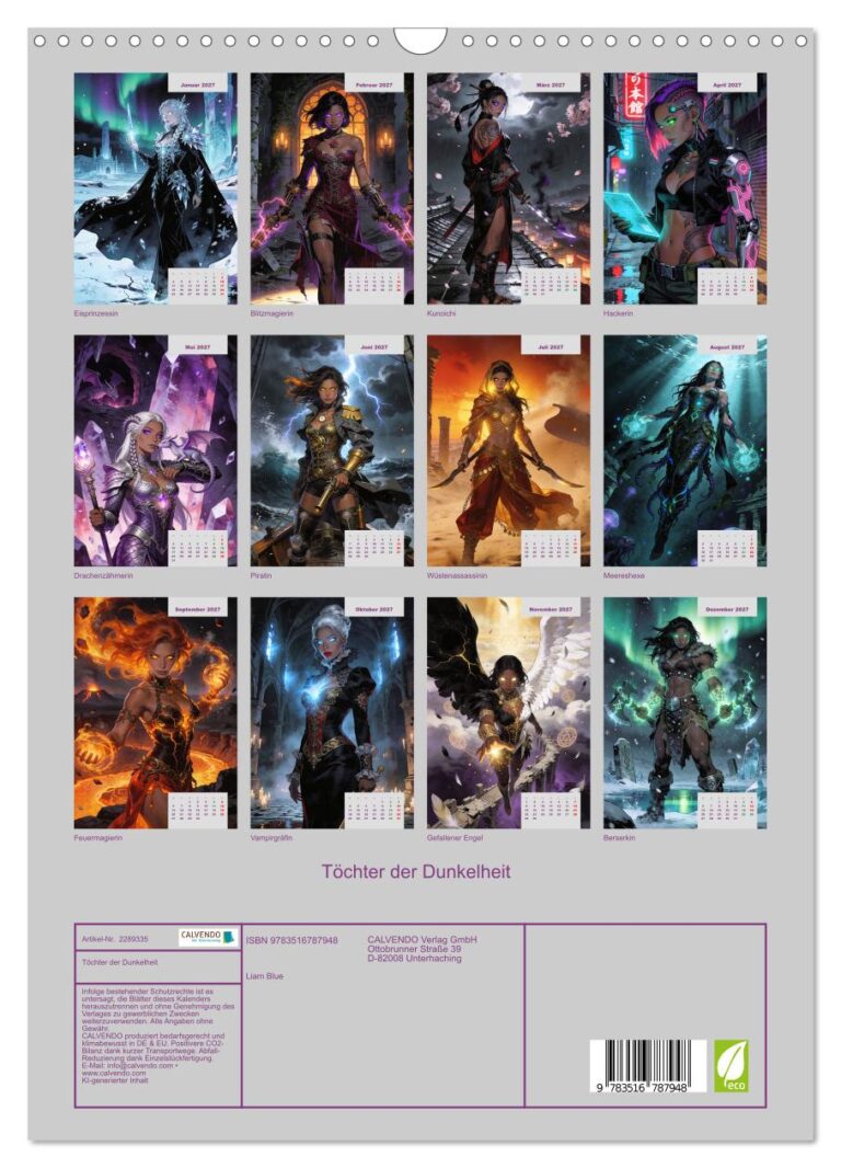 Töchter der Dunkelheit - Index