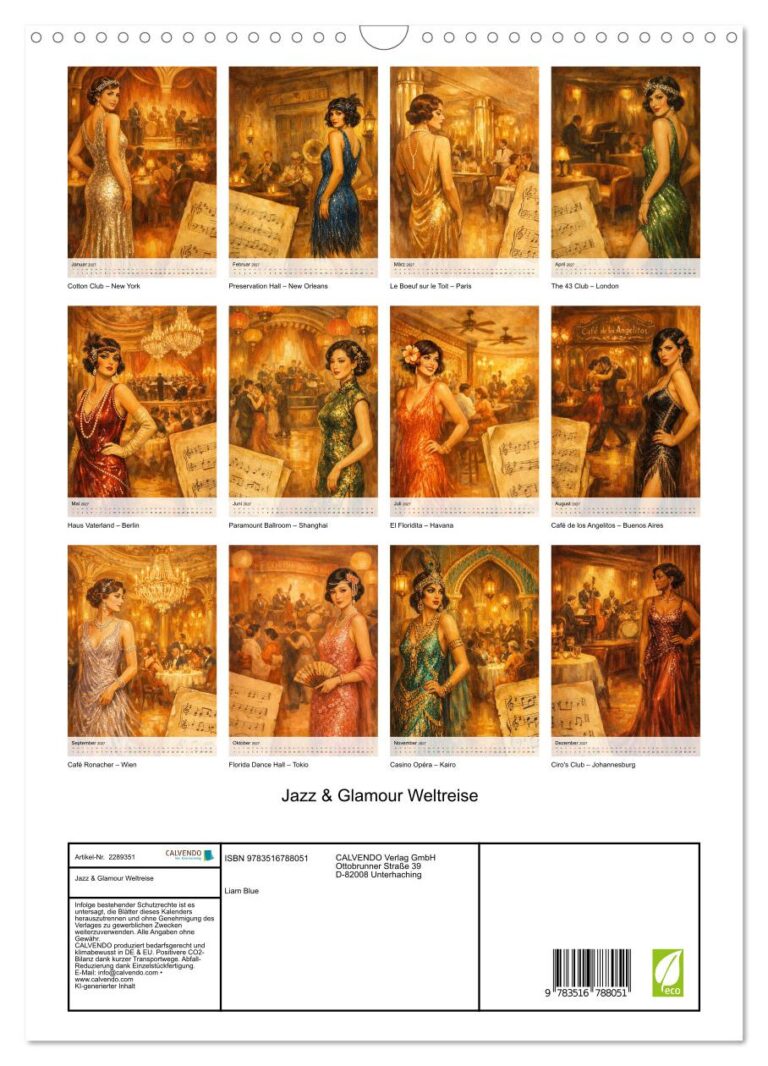 Jazz & Glamour Weltreise - Index