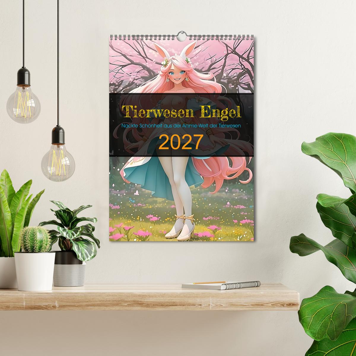 Tierwesen Engel - Wand