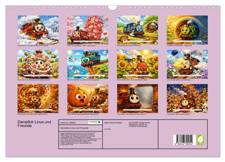 Dampflok Linus und Freunde - Index