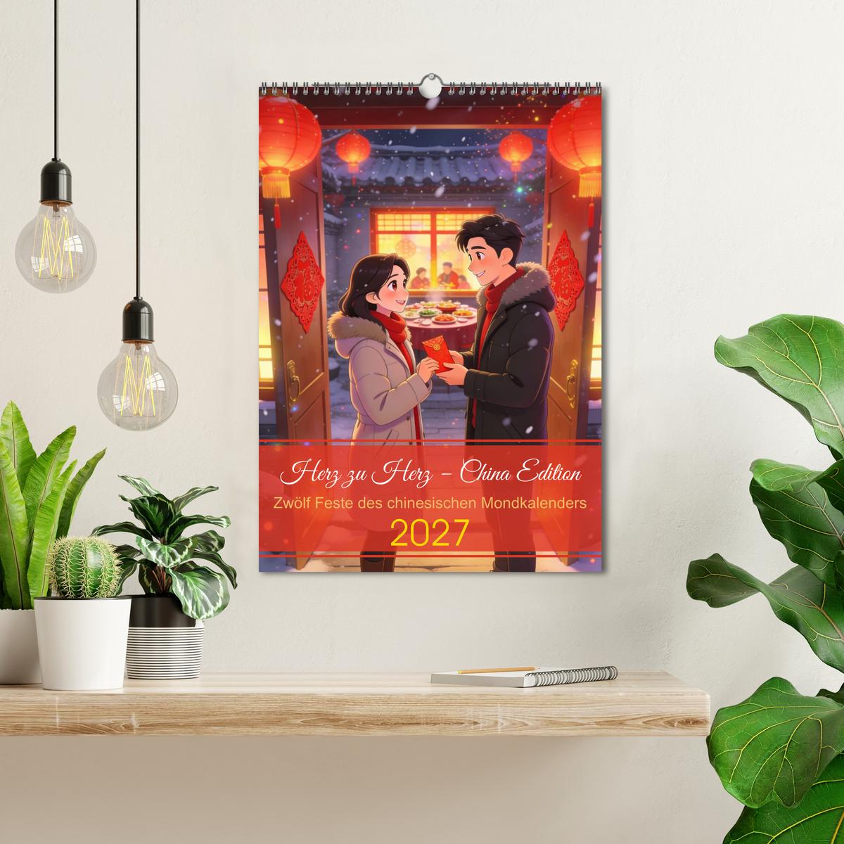 Herz zu Herz – China Edition - Wand