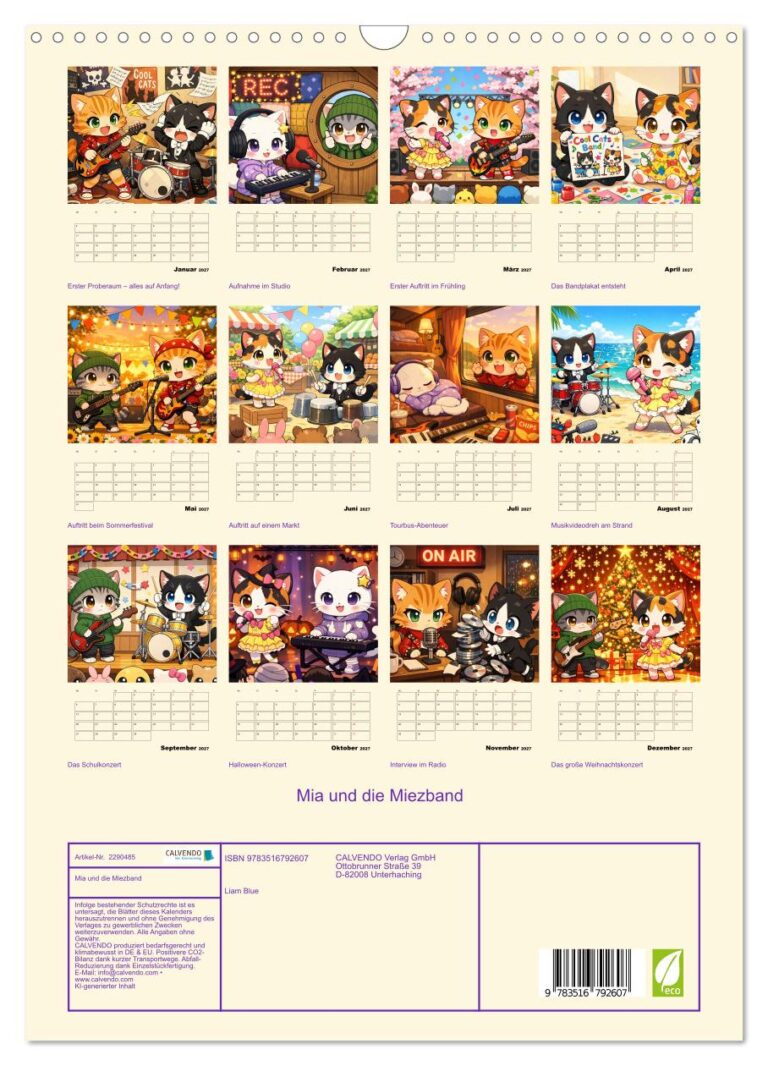 Mia und die Miezband - Index