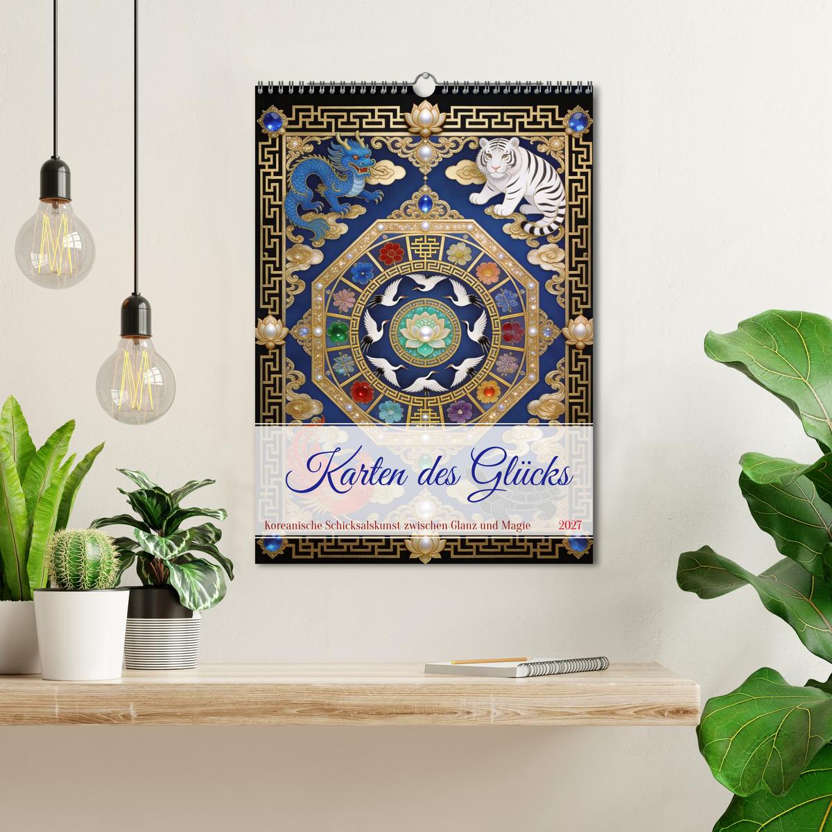 Karten des Glücks - Wand