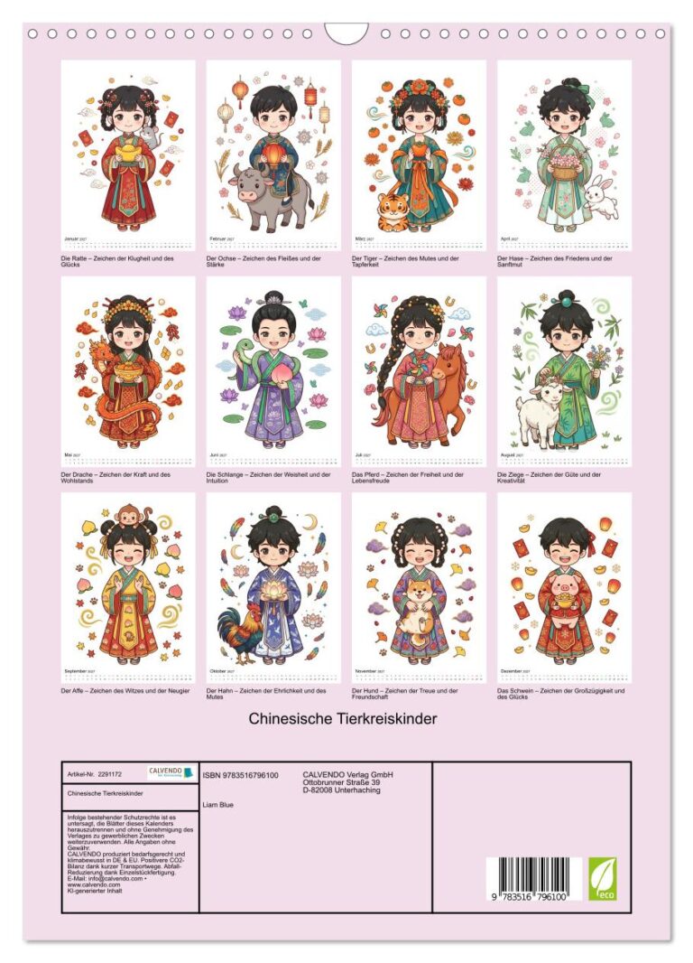 Chinesische Tierkreiskinder - Index