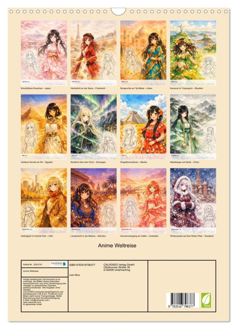 Anime Weltreise - Index