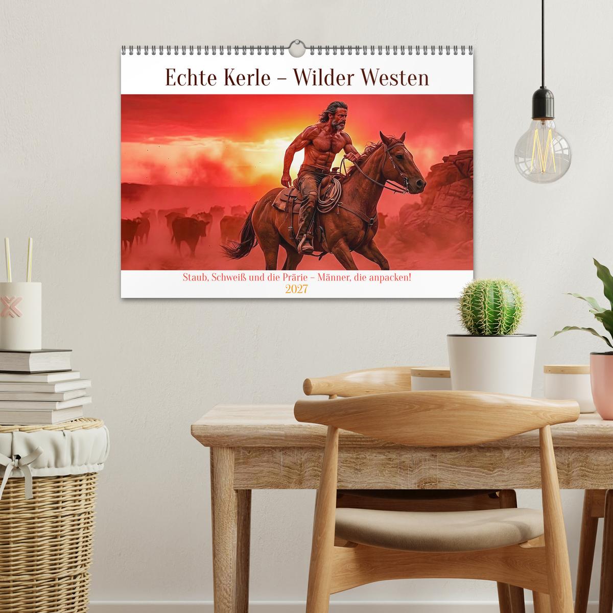 Echte Kerle – Wilder Westen - Wand