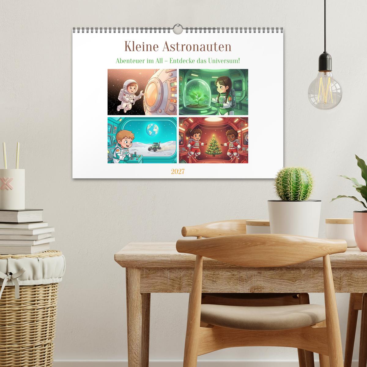 Kleine Astronauten - Wand