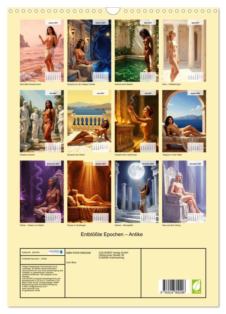 Entblößte Epochen – Antike - Index