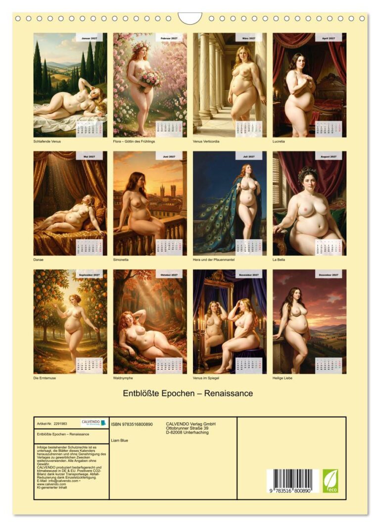 Entblößte Epochen – Renaissance - Index