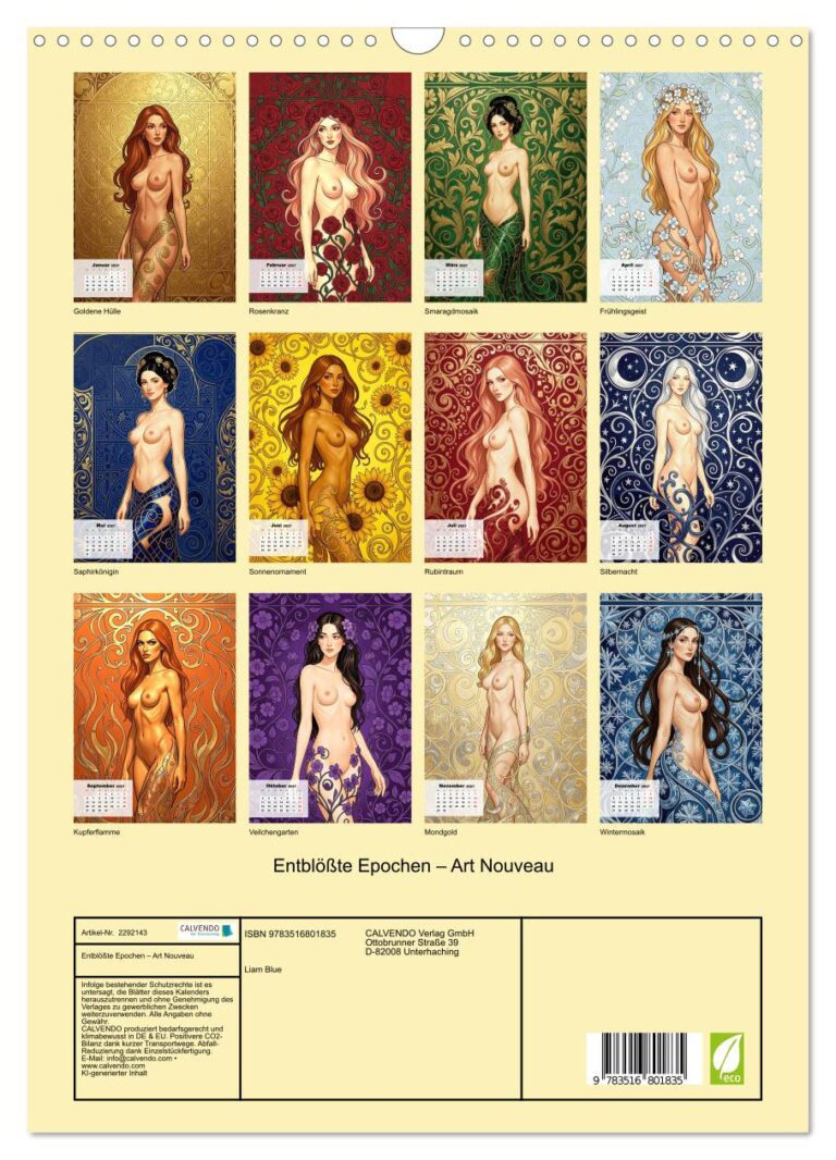 Entblößte Epochen – Art Nouveau - Index