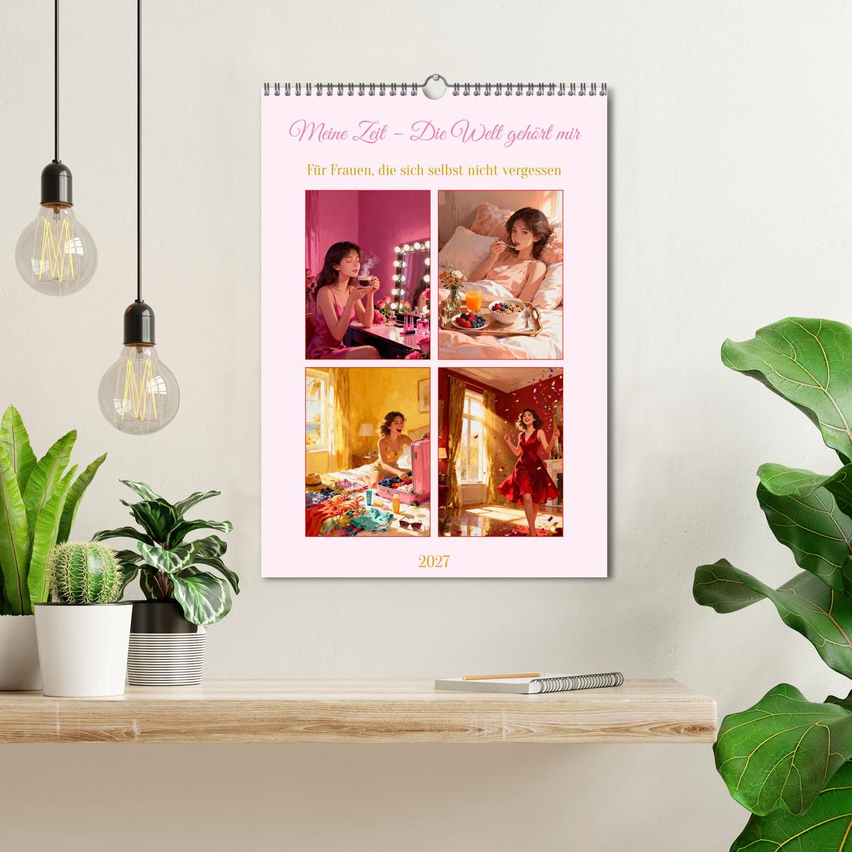 Meine Zeit – Die Welt gehört mir - Wand