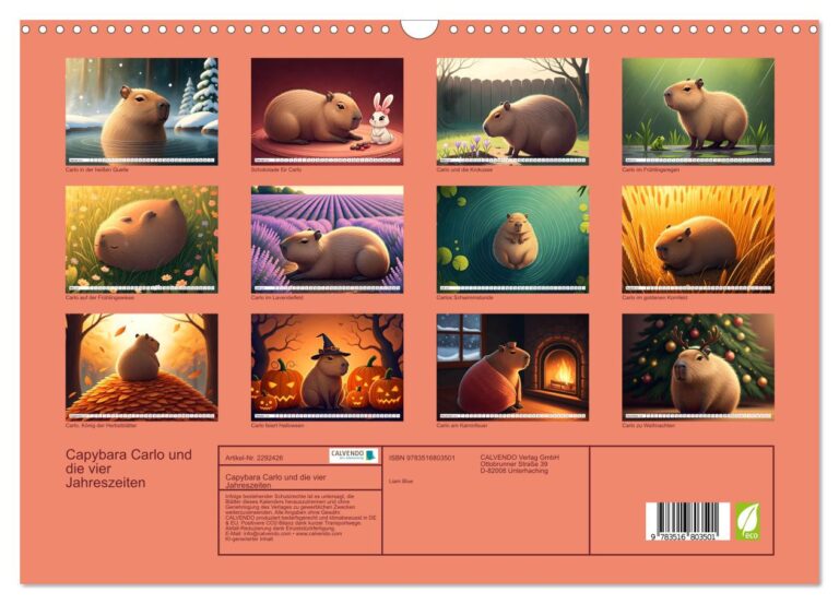 Capybara Carlo und die vier Jahreszeiten - Index