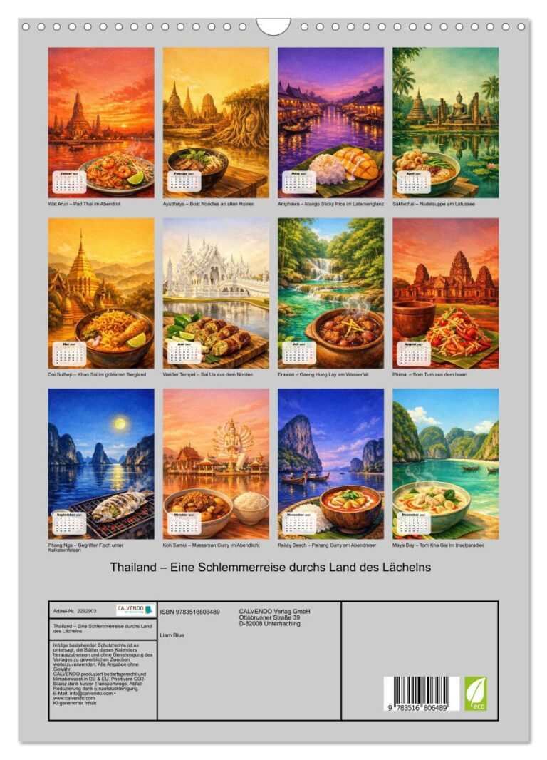 Thailand – Eine Schlemmerreise - Index