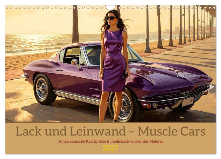 Lack und Leinwand – Muscle Cars