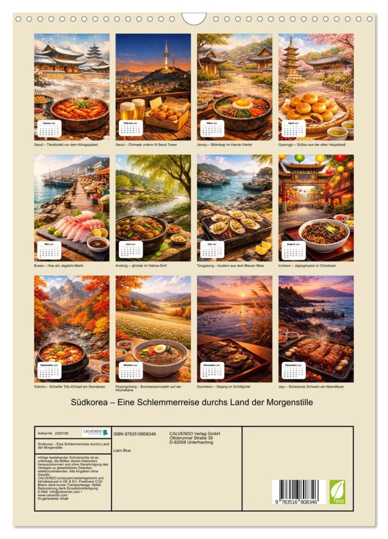 Südkorea – Eine Schlemmerreise - Index