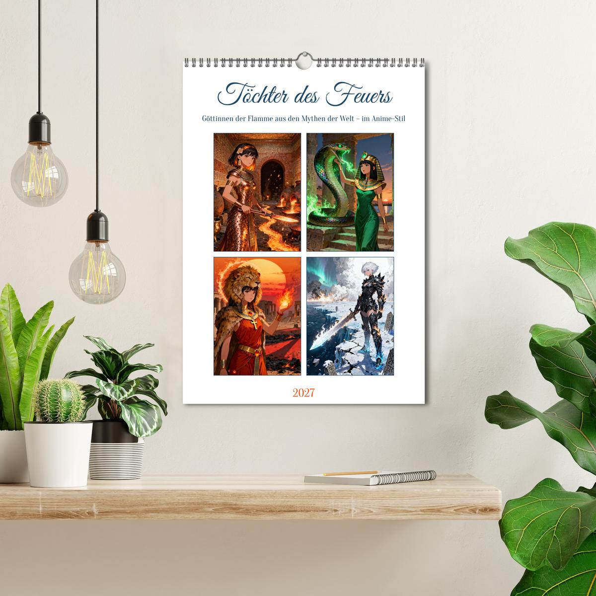 Töchter des Feuers - Wand