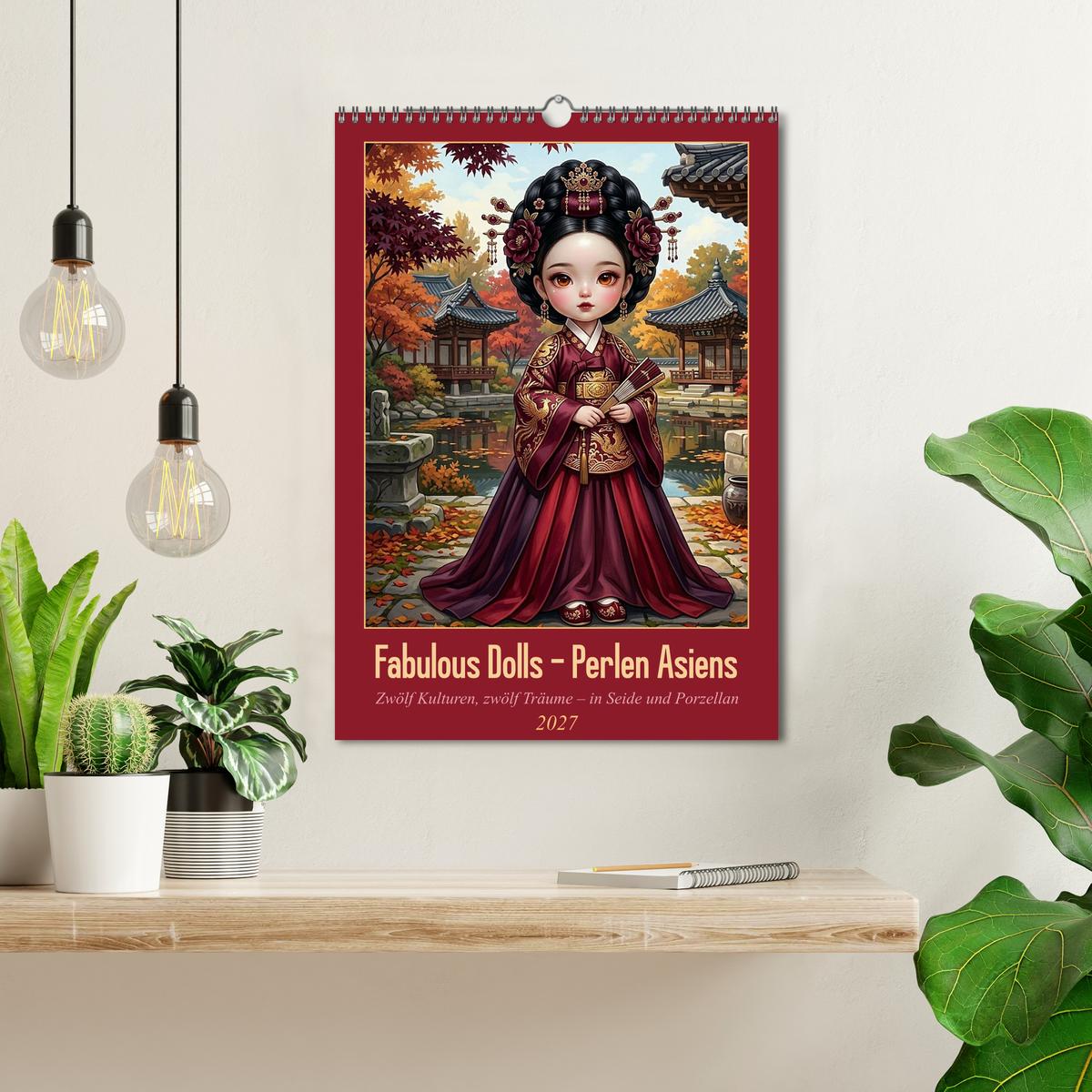 Fabulous Dolls – Perlen Asiens - Wand