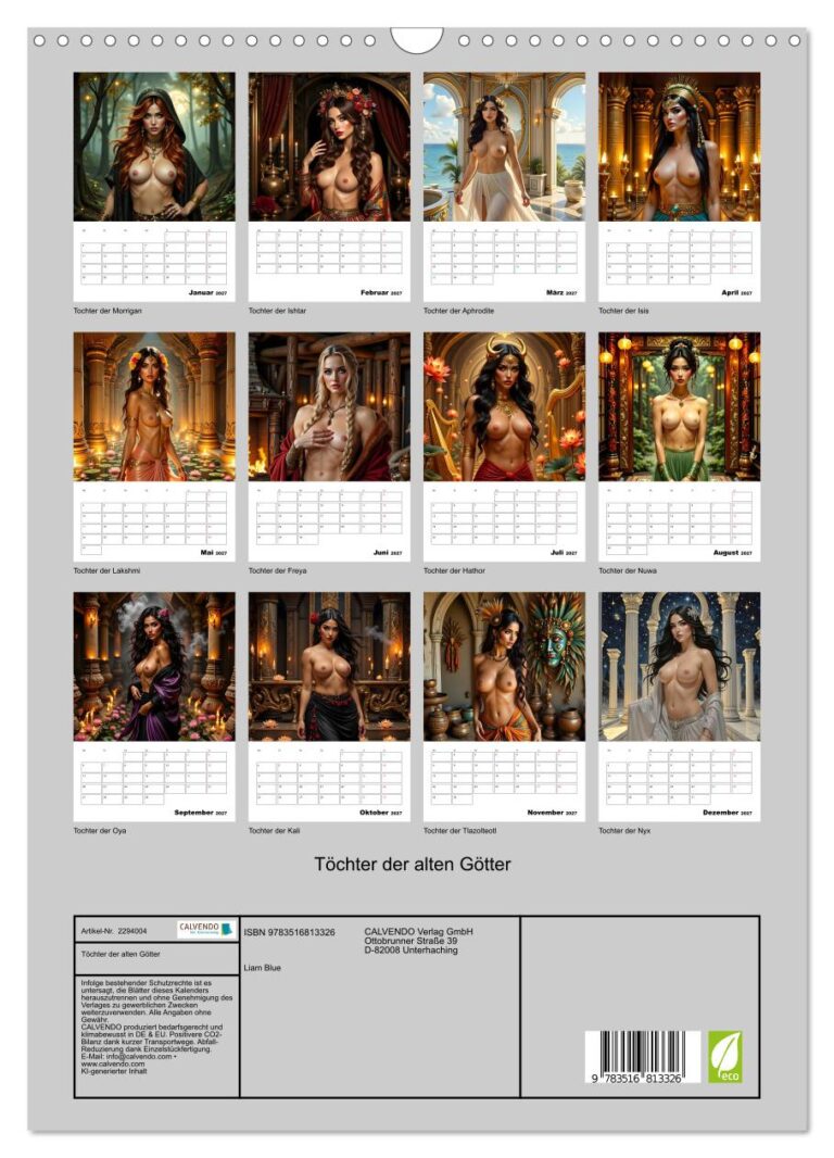 Töchter der alten Götter - Index