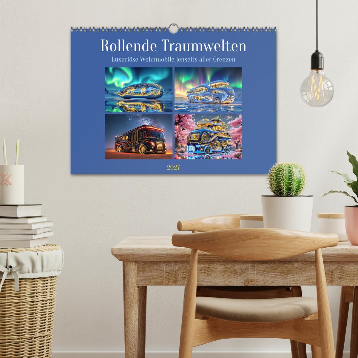 Rollende Traumwelten - Wand