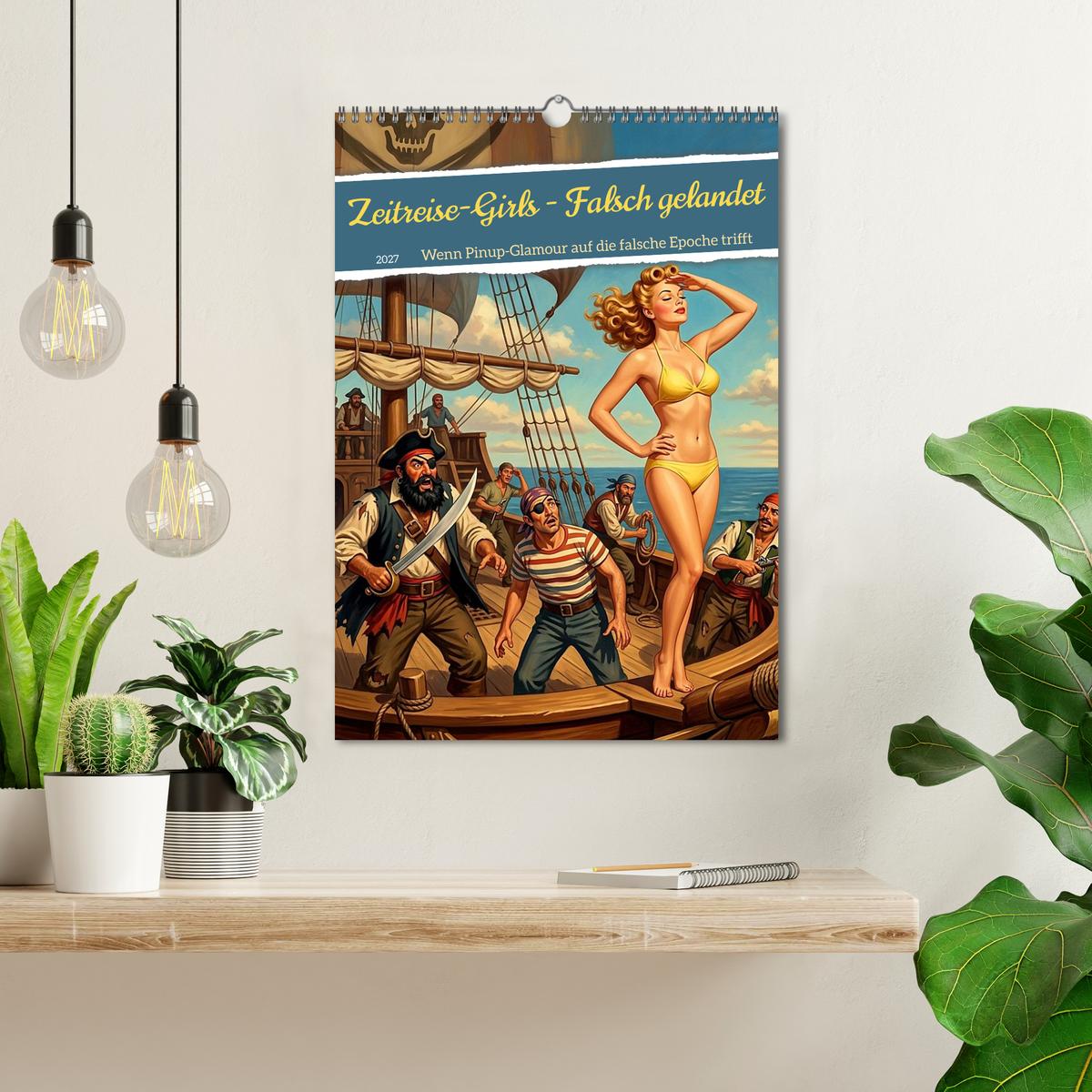 Zeitreise-Girls - Wand