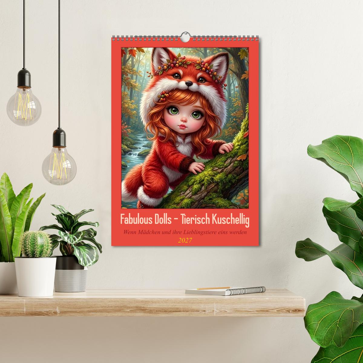 Fabulous Dolls - Tierisch Kuschellig - Wand