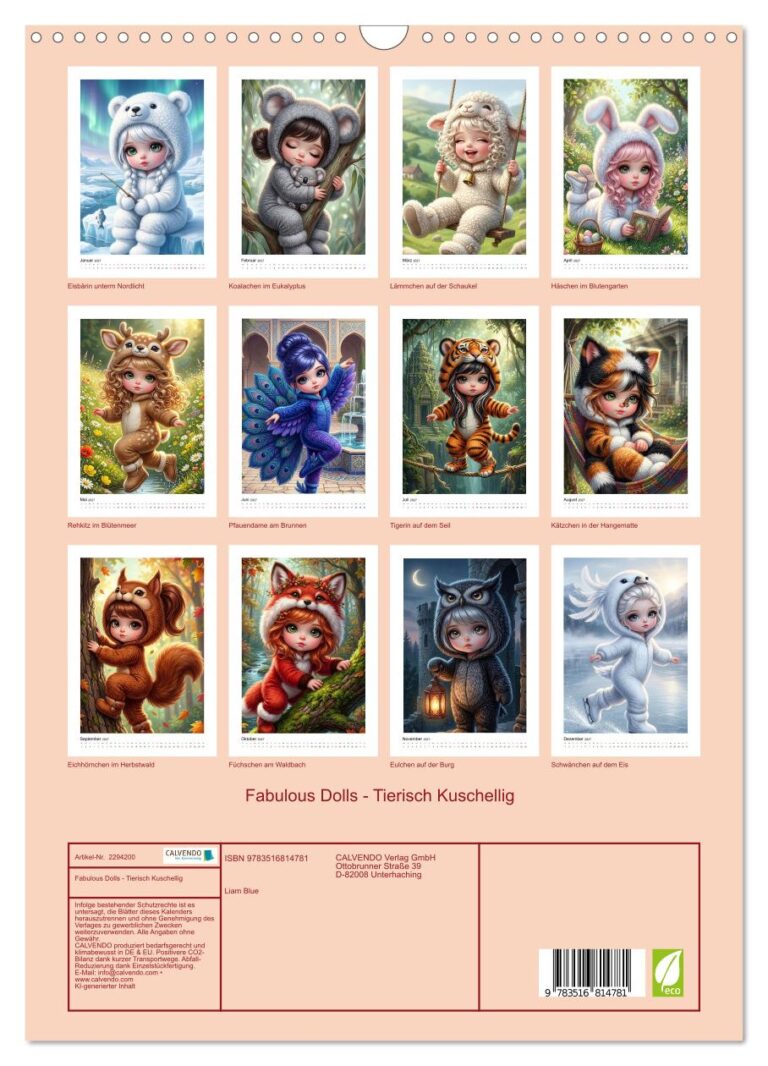 Fabulous Dolls - Tierisch Kuschellig - Index