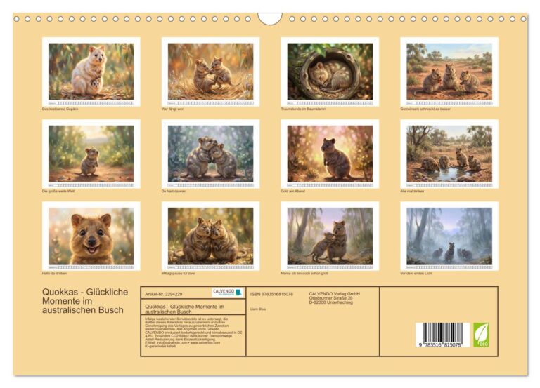 Quokkas - Glückliche Momente im australischen Busch - Index