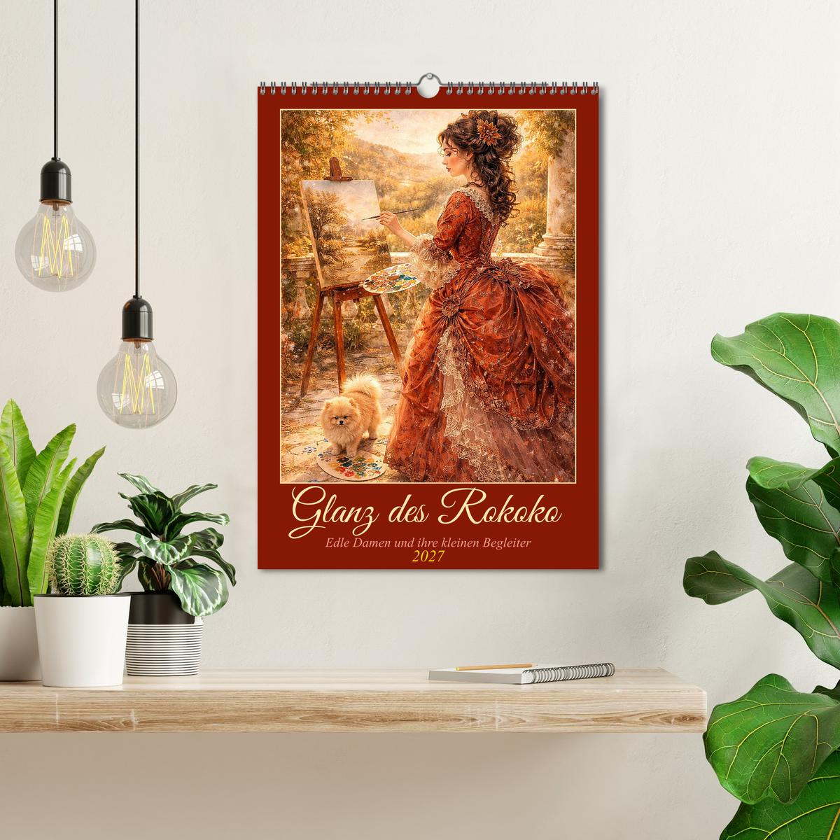 Glanz des Rokoko - Wand