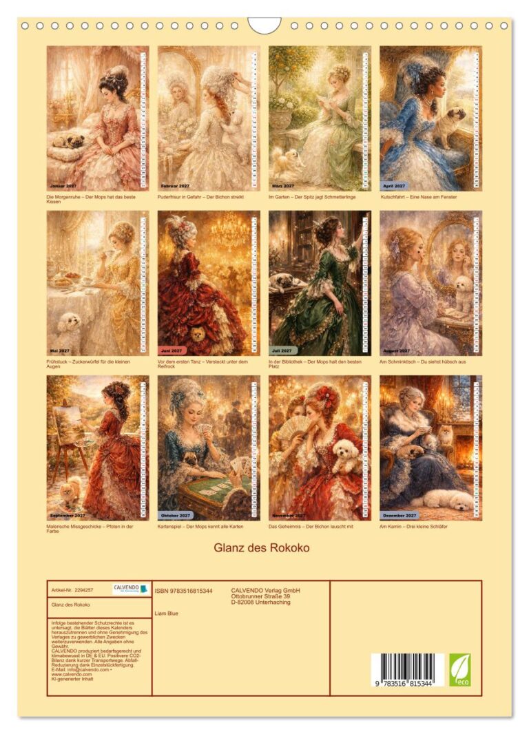 Glanz des Rokoko - Index