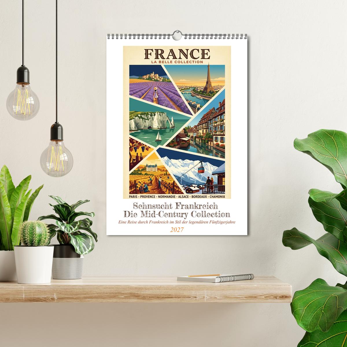 Sehnsucht Frankreich - Wand