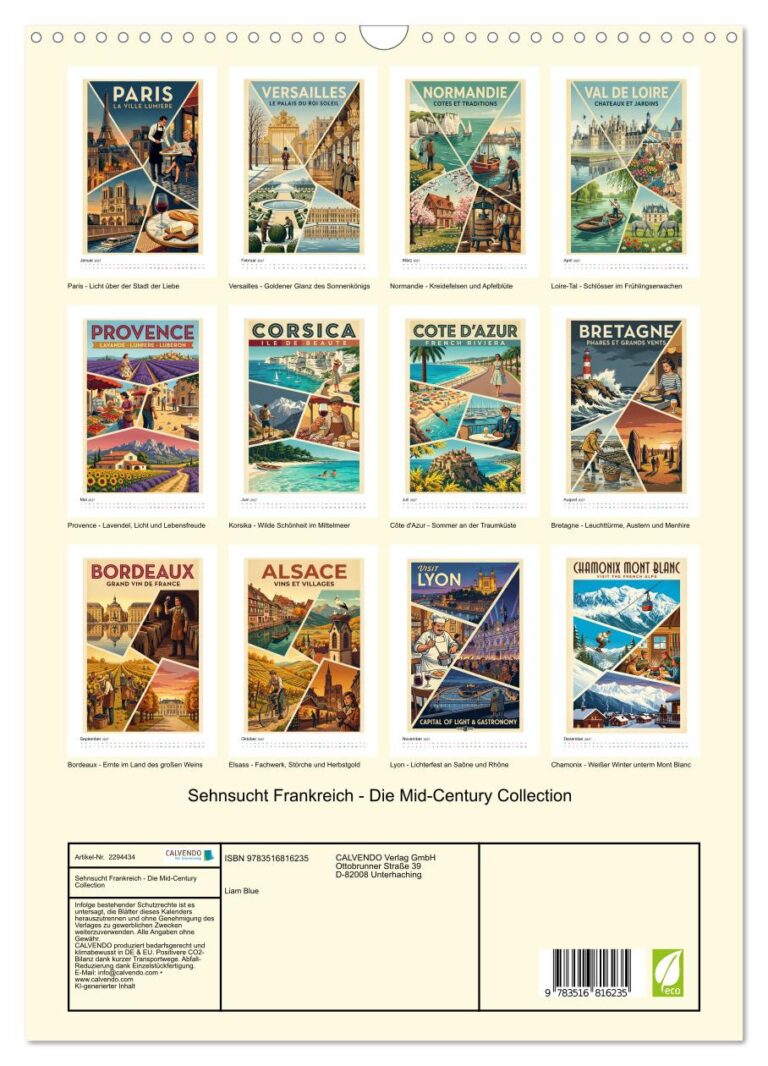 Sehnsucht Frankreich - Index