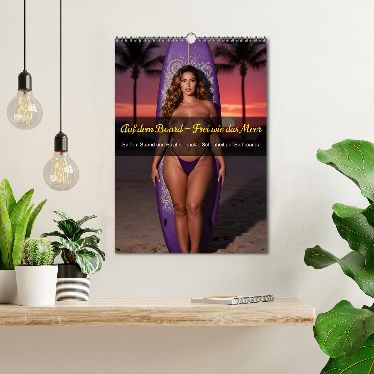 Auf dem Board — Frei wie das Meer - Wand