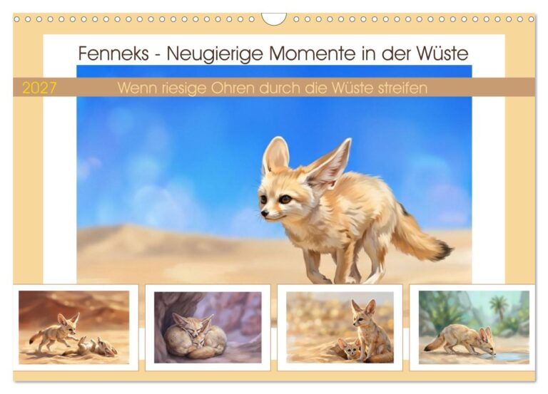 Fenneks - Neugierige Momente in der Wüste