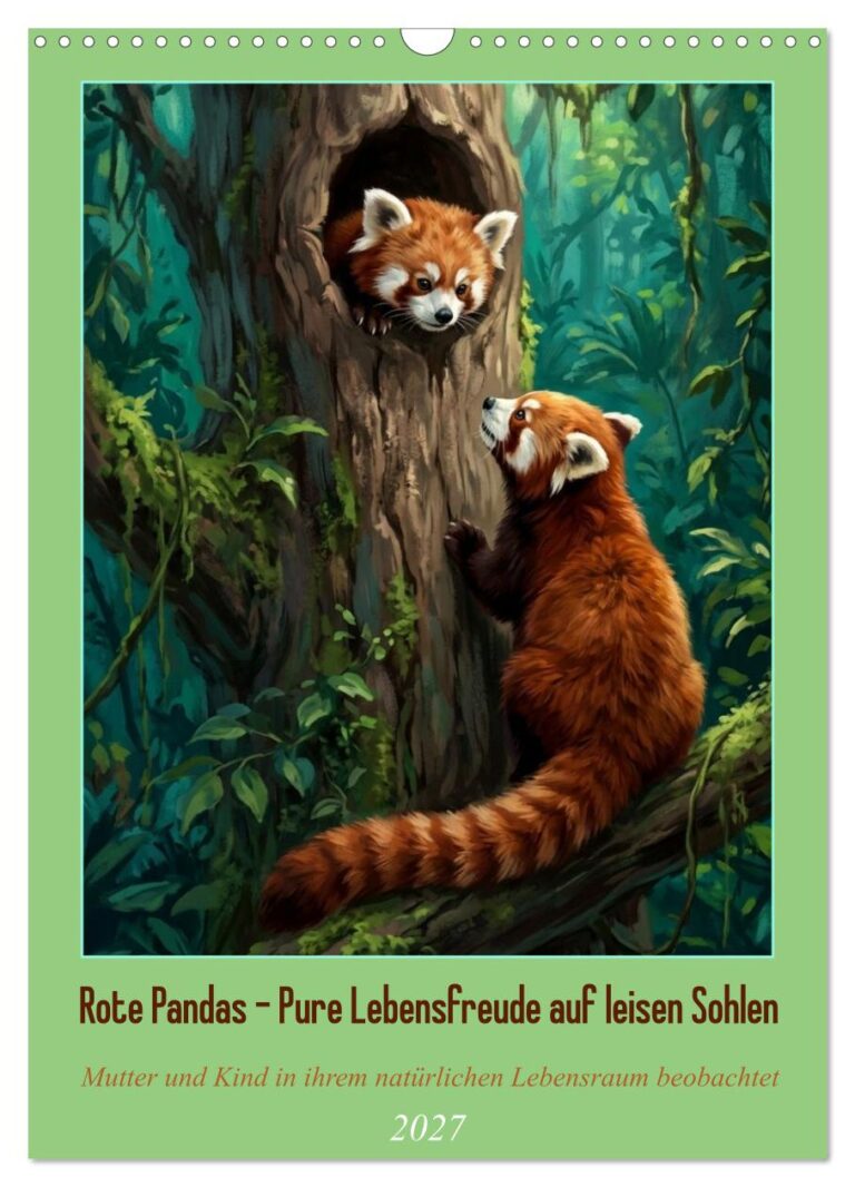 Rote Pandas – Pure Lebensfreude auf leisen Sohlen