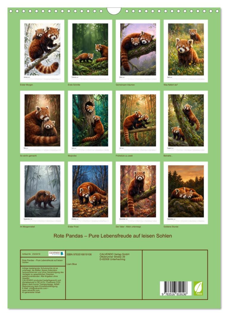 Rote Pandas – Pure Lebensfreude auf leisen Sohlen - Index