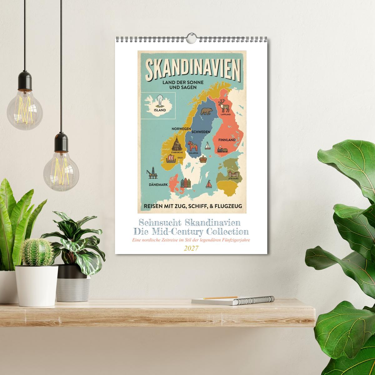 Sehnsucht Skandinavien - Wand
