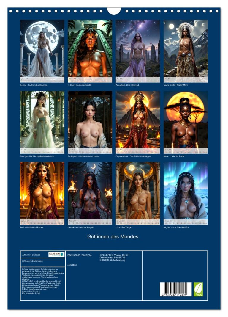 Göttinnen des Mondes - Index