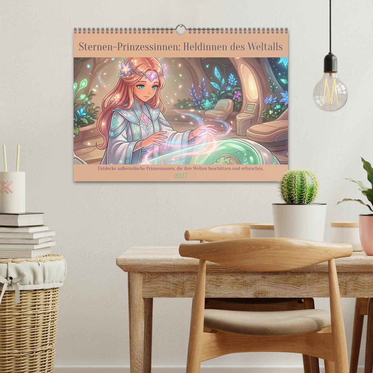 Sternen-Prinzessinnen - Wand