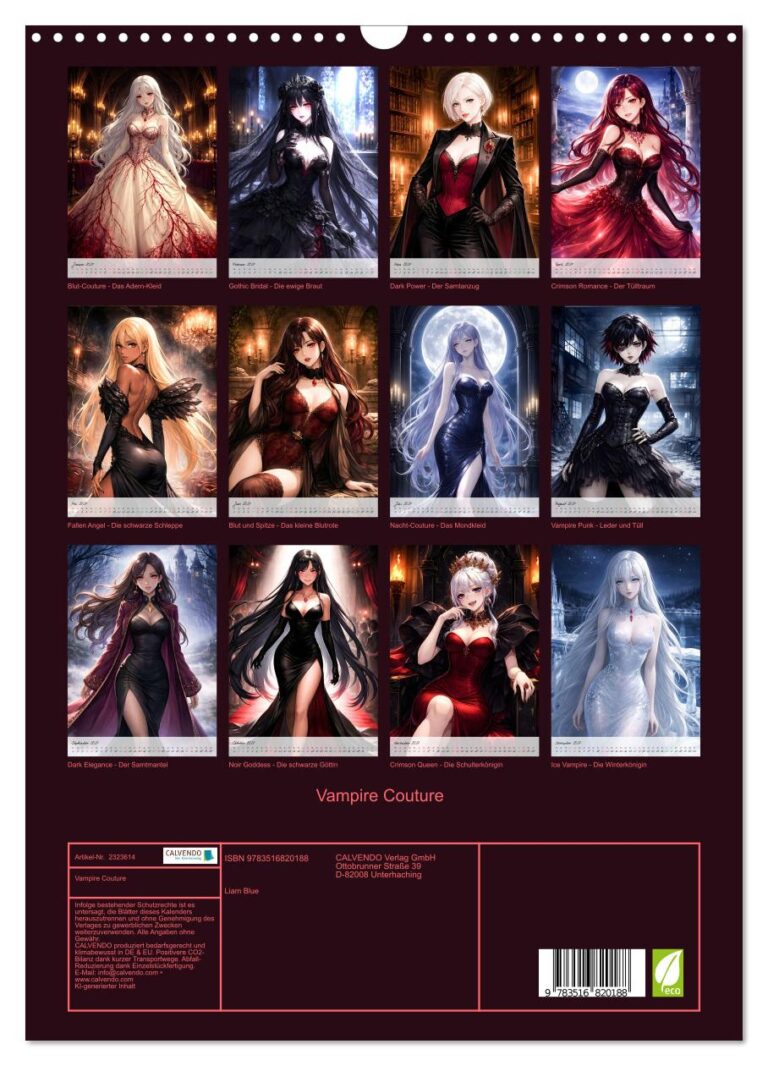 Vampire Couture - Index