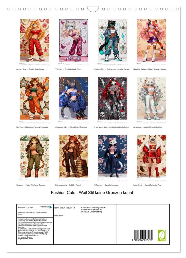 Fashion Cats - Index