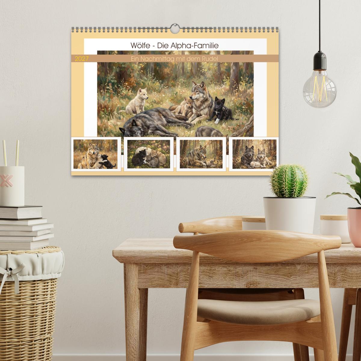 Wölfe - Die Alpha-Familie - Wand