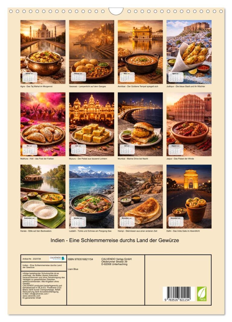 Indien - Eine Schlemmerreise - Index