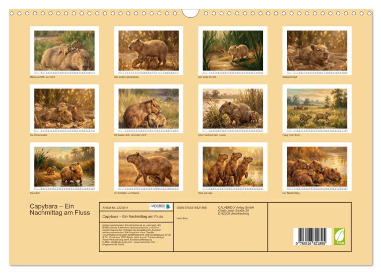 Capybara – Ein Nachmittag am Fluss - Index