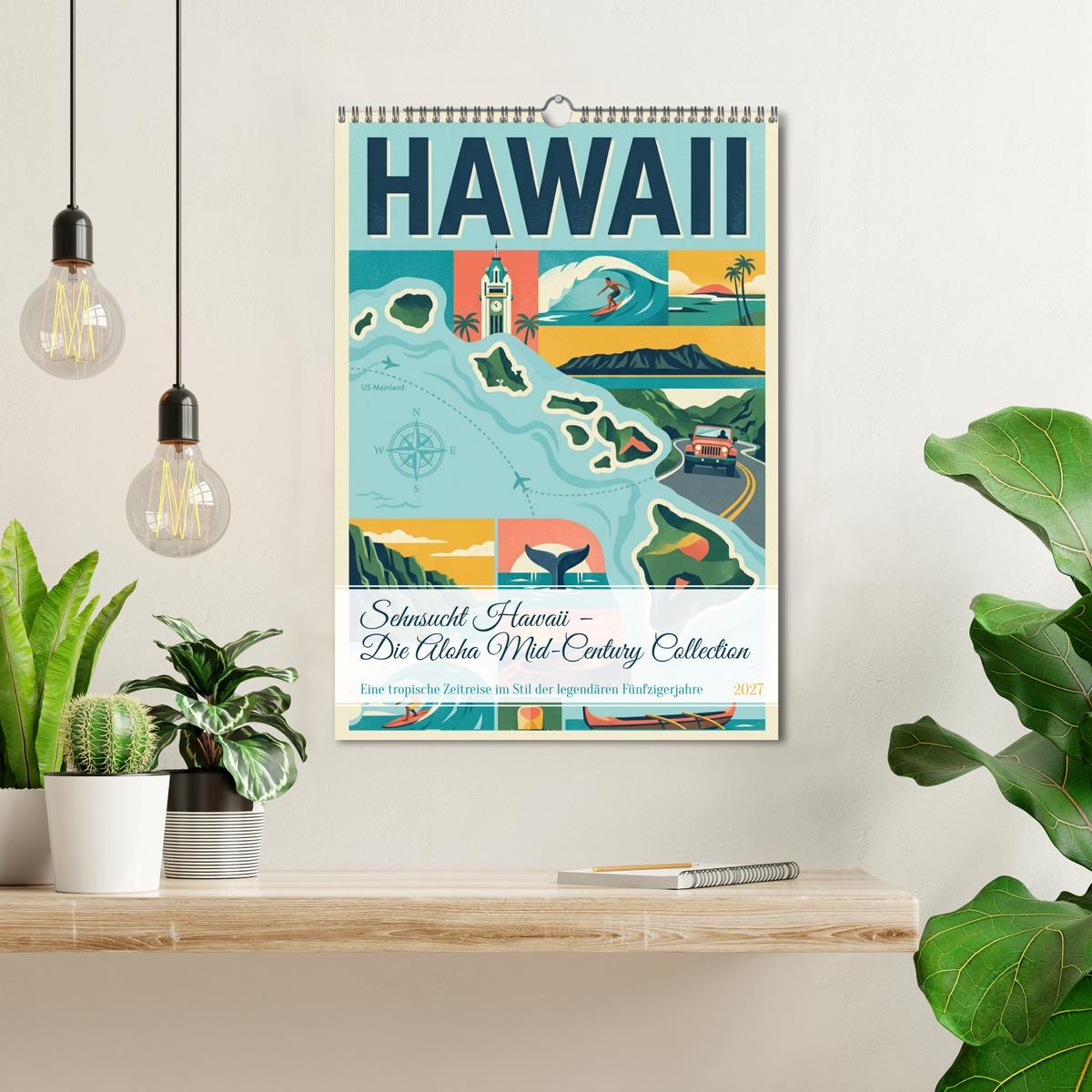 Sehnsucht Hawaii - Wand
