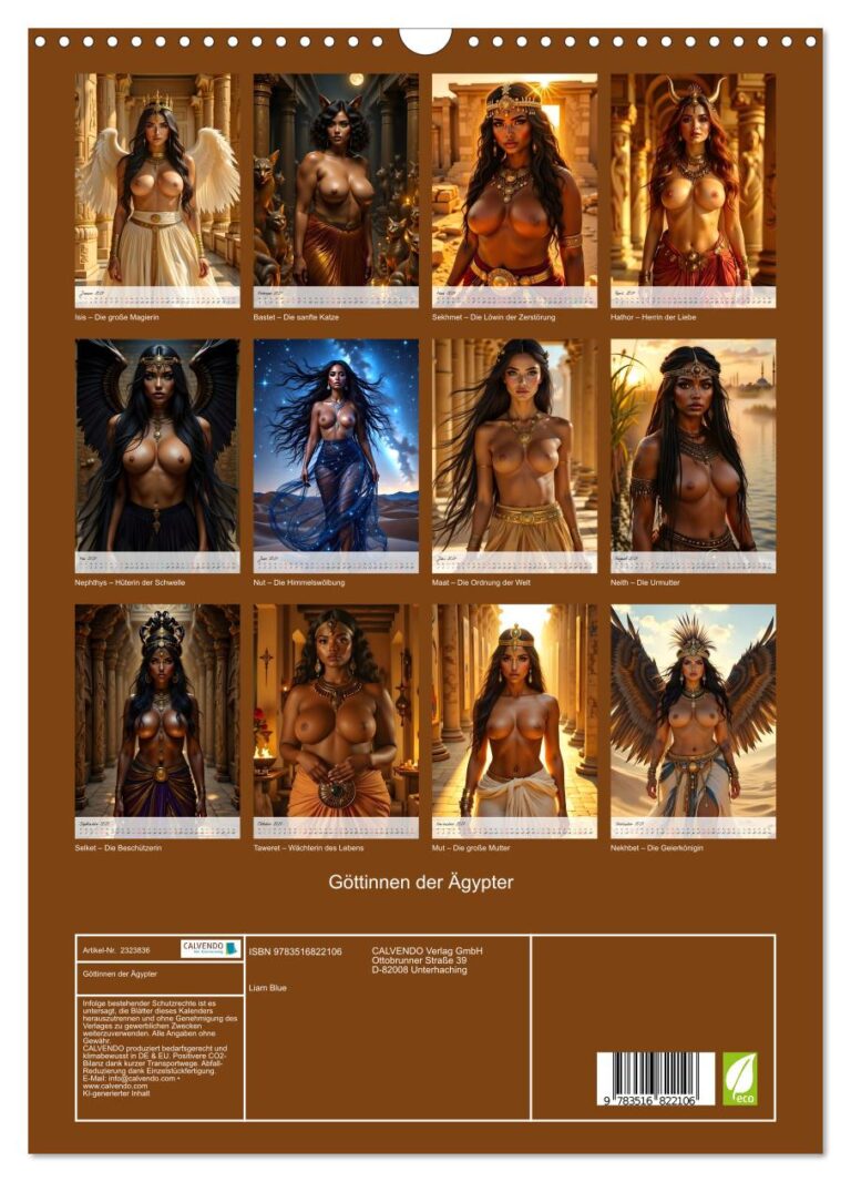 Göttinnen der Ägypter - Index